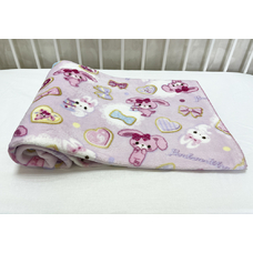 Плед детский велсофт Зайки