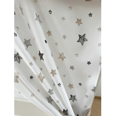 Крыша и шторы для кроватки домика ТД-36