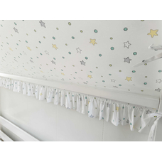 Крыша и шторы для кроватки домика ТД-38
